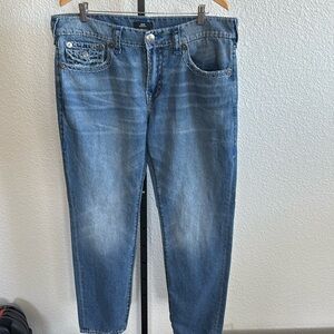 True Religion GENO Relaxed Slim blue Jeans 36